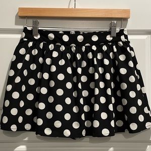 Polka Dot Skort